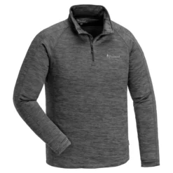 Pinewood Abisko Midlayer Half Zip D.Grey Mel