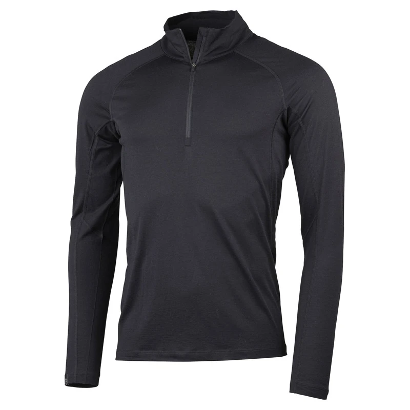 Lundhags Gimmer Merino Lt Ms 1/2 Zip Black 3 Lundhags Gimmer Merino Lt Ms 1/2 Zip Black