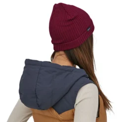 Patagonia Fishermans Rolled Beanie Wax Red -Hengel Pro Verkoopwinkel 29105 WAX ALL 3