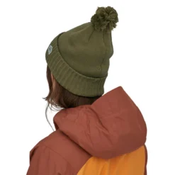 Patagonia Powder Town Beanie Line Logo Ridge Patch: Wyoming Green -Hengel Pro Verkoopwinkel 29187 LIWG ALL 3