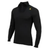 Aclima HotWool 230 Gr. Polo Zip Unisex, Jet Black
