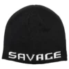 Savage Gear Logo Beanie, Black/White -Hengel Pro Verkoopwinkel 73739 1