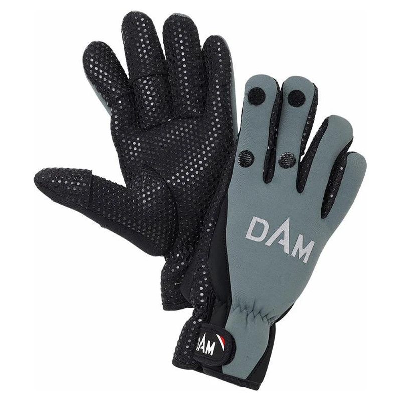 DAM Neoprene Fighter Glove, Black/Grey 3 DAM Neoprene Fighter Glove, Black/Grey
