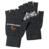 Savage Gear Knitted Half Finger Glove Dark Grey Melange -Hengel Pro Verkoopwinkel 76550r 1