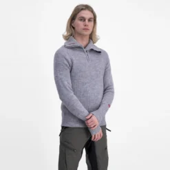 Ulvang Rav Sweater W/zip Grey Melange -Hengel Pro Verkoopwinkel 77005 11200r 4
