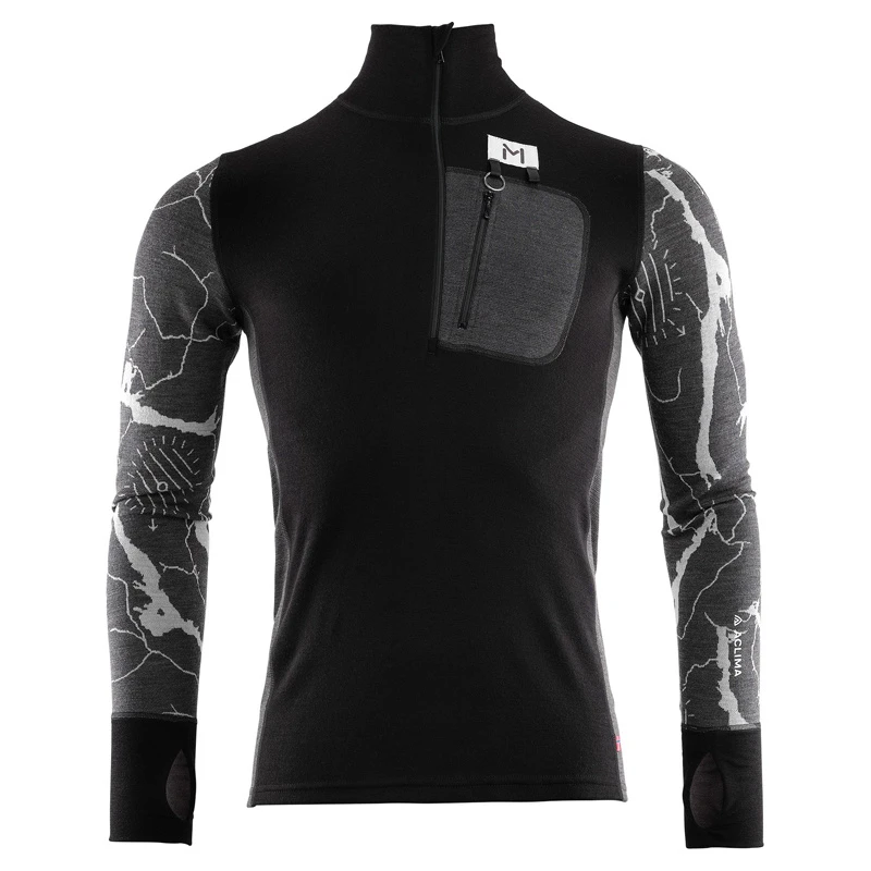 Aclima Lars Monsen Femunden Polo M's Jet Black/Marengo/Femunden Dark 3 Aclima Lars Monsen Femunden Polo M's Jet Black/Marengo/Femunden Dark