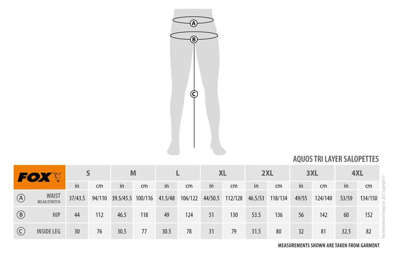 Fox Aquos Tri-Layer Salopettes 14 Fox Aquos Tri-Layer Salopettes - Image 12