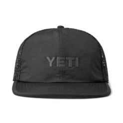 Yeti Logo Badge Panel Performance Hat Black