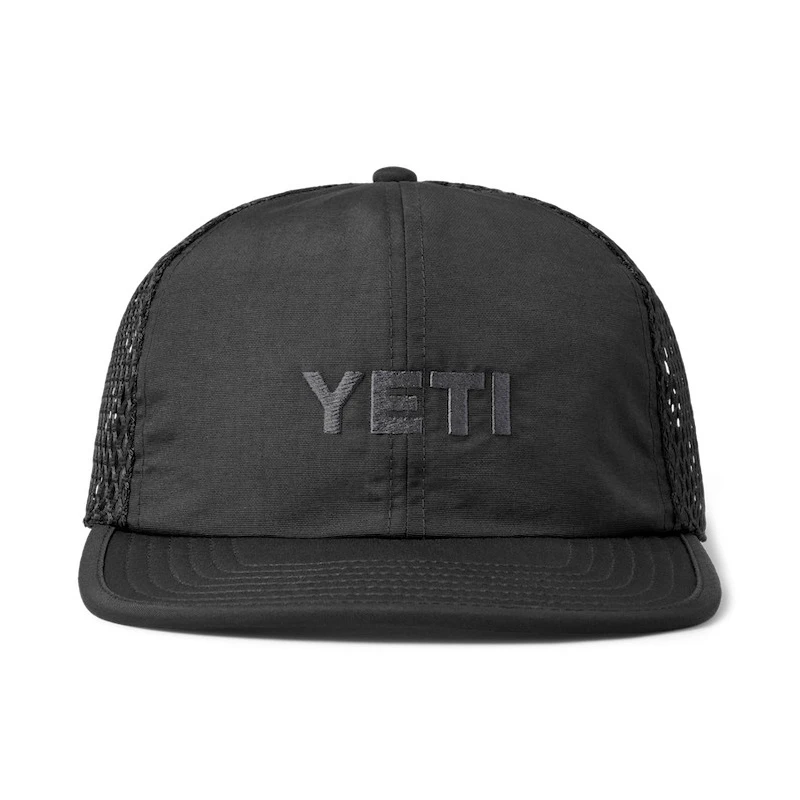 Yeti Logo Badge Panel Performance Hat Black 3 Yeti Logo Badge Panel Performance Hat Black
