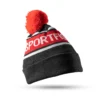 Söder Sportfiske Knitted Beanie Black/Red -Hengel Pro Verkoopwinkel HW2012BLRSS 1